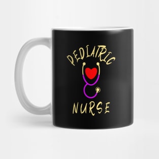 Pediatric Nurse Cute Gift Idea Mug